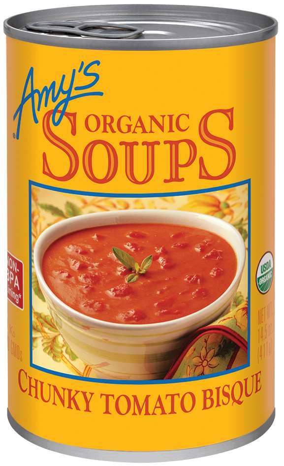 Amy's Tomato Bisque Chunky Soup 12/14.5 oz. - Sunbelt Natural